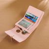 Cowhide Women'S Wallet Folding Short Wallet Multi-Card Wallet Multi-Function Light Luxury Simple Change Bag