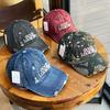 Outdoor New Letter Embroidery Baseball Hat Casual Men Sunshade Adjustable Peaked Cap Fashion Women Uv Protection Snapback Hats