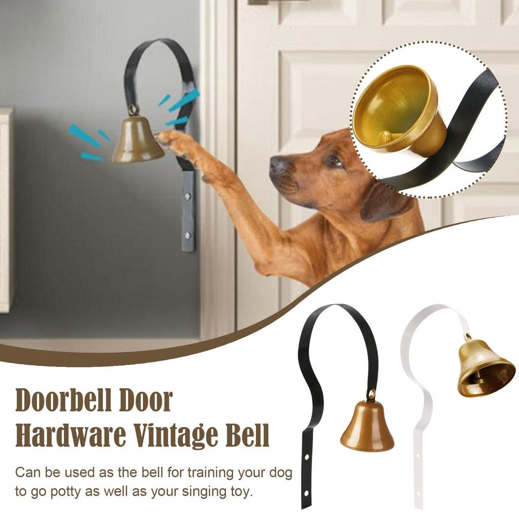 1Pcs Traditional Retro Vintage Door Bell Metal Doorbell Wall Mounted Supply Home K3B4