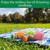 Soft Fabric Hacky Sack Footbag for Adults Boys Girls Outdoor Sports and Recreational Activities Durable Construction