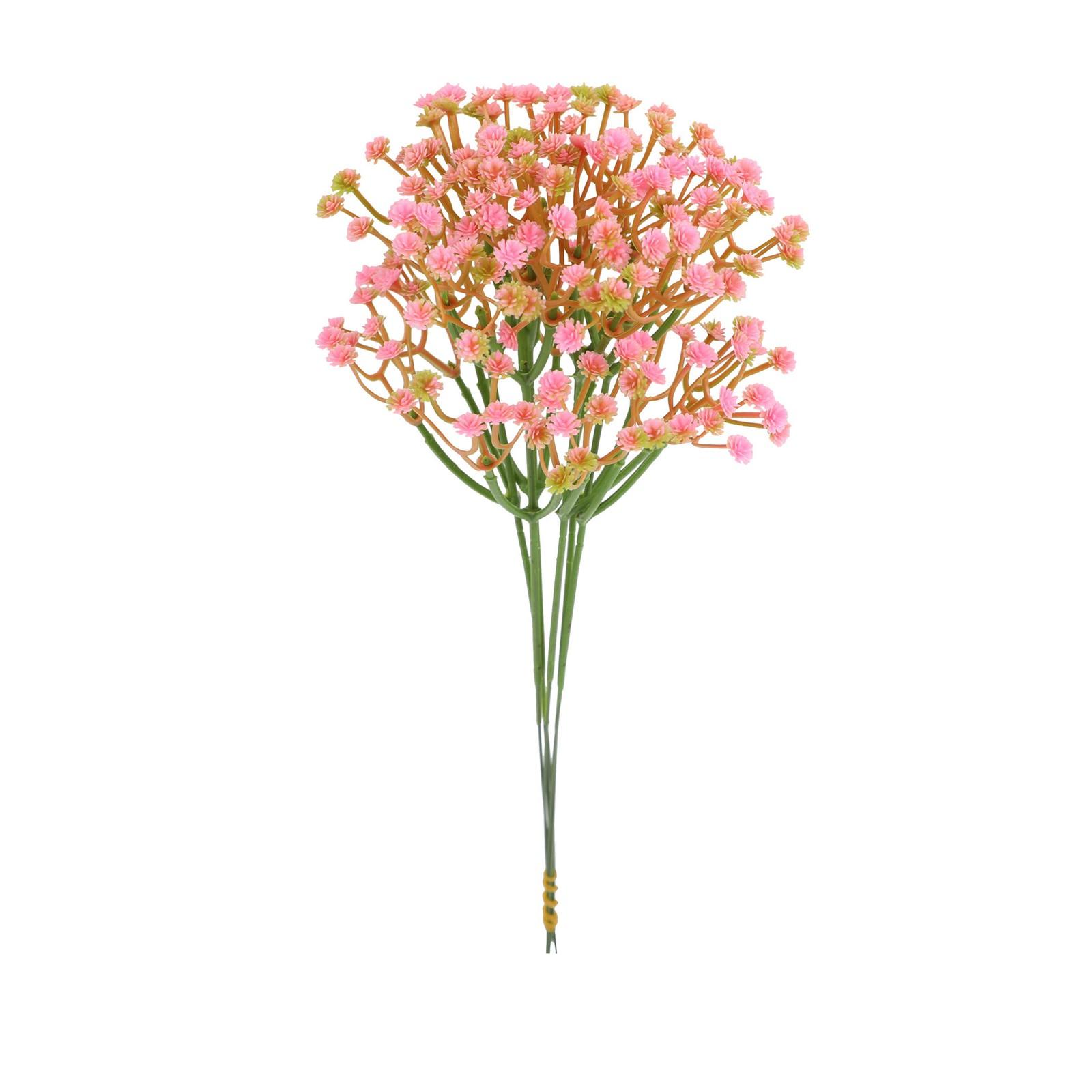 

Имитация Зеленого Растения Букет Дыхания Младенца Свадебная Композиция Имитация Цветочной Декорации Растительный Реквизит One Size розовый