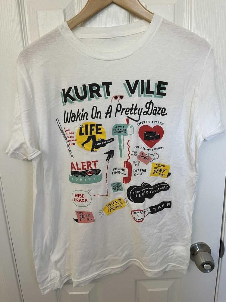 

Kurt Vile Wakin On a Pretty Day Cotton Shirt Unisex Concert S to 5XL TR095 Unisex T-Shirt M