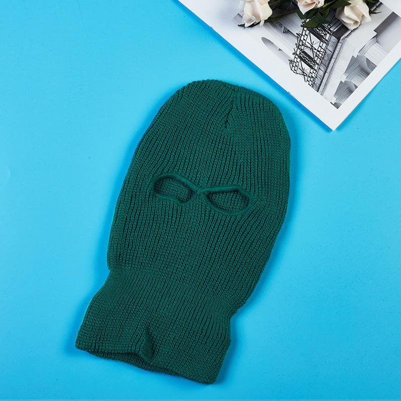 Thermal Knitted Balaclava Full Face Mask Open-Hole for Cold Weather Winter Outdoor Windproof Ski Mask for Men Women