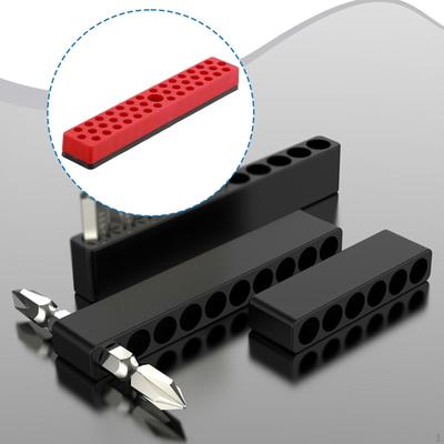 1/4" Hex Bit Storage Rack Organizer 18×3.1cm for Drill and Screwdriver Bits Professional