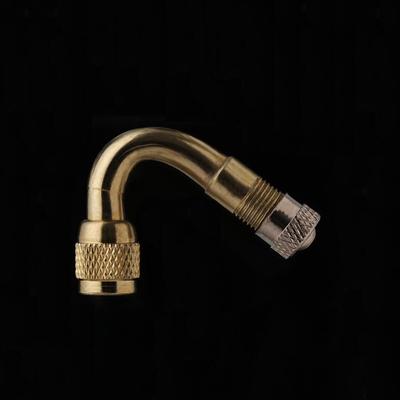 45/90/135 Degree Angle Brass Air Tyre Valve Stem with Extension Adapter Multicolors Electric Bicycle Valves Bike Parts