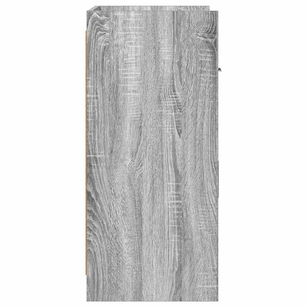 Sideboard Gray Sonoma 75 x 36 x 80 cm Particleboard