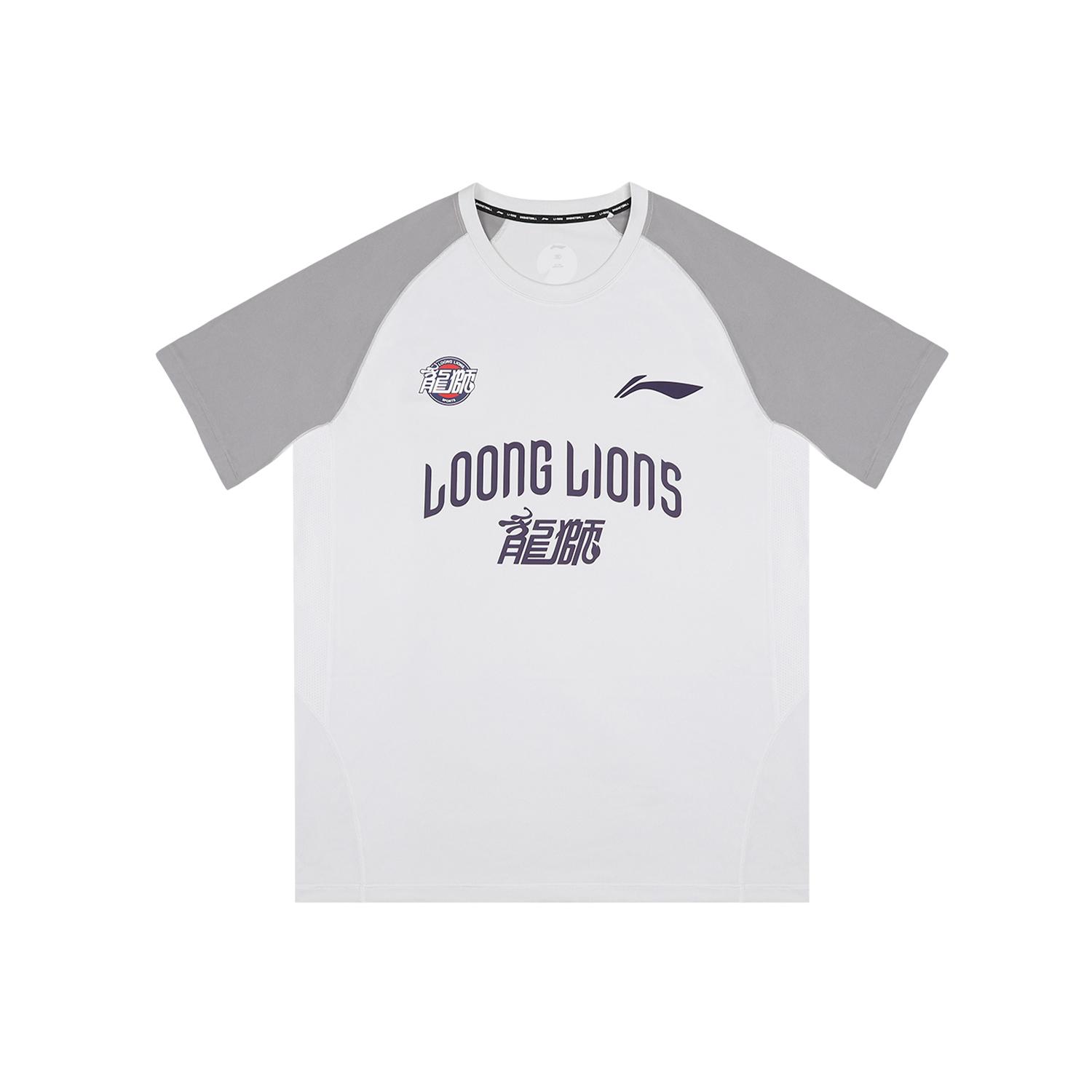 Li Ning T Shirt Unisex Light Gray ATSV957-2 L