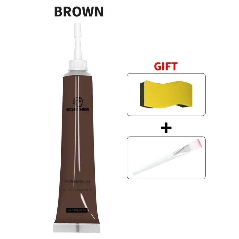 A Car Leather Repair Gel Home Sofa Car Seat Leather Complementary Color Repair Paste Scratches Crack Leather Finish Repair Cream