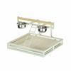 Bird Cage Accessory Sturdy Grated Crown Perch with Wooden Stable