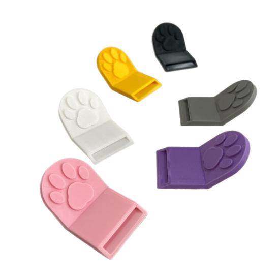 5/10Pcs 3D Printed Can Opener Cat Paw Manual Can Opening Tool Kitten Dog Food Can Tab Opener Kitchen Gadget Seniors Arthritis Chef Gift