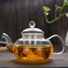 Shangqi Handmade Heat-Resistant Borosilicate Glass Teapot with Infuser