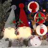 Christmas LED Knit Gnome Hat Ornament - High-End Holiday Party Decoration Gift