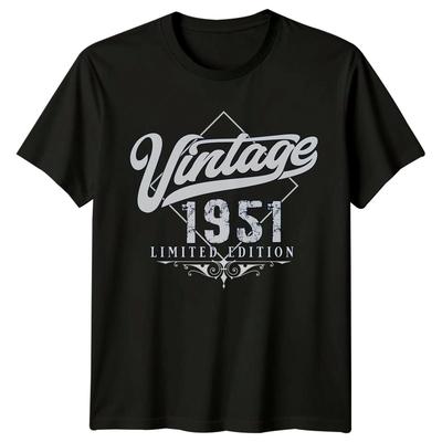 Vintage 1951 Limited Edition 75th Birthday Unisexs TShirt Gift