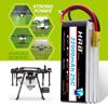 HRB Lipo Pack 22.2v 6s 22000mAh 25C XT90-S Plug for DJI S800 S900 S1000 + UAV E1200 Plant Protector