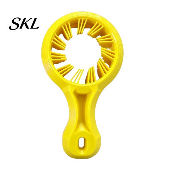 Portable Bottle Lid Gripper Multifunctional Opener, with Anti-Slip Grip, Labor-Saving Cap Space Saving Kitchen Gadget Wrench, Multi-tooth Jar