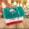 Red Santa Claus New Year Gift Xmas Hand Face Towel Christmas Kitchen Tea Towel Home Towels Bathroom Washing Cloth Man Woman Gym