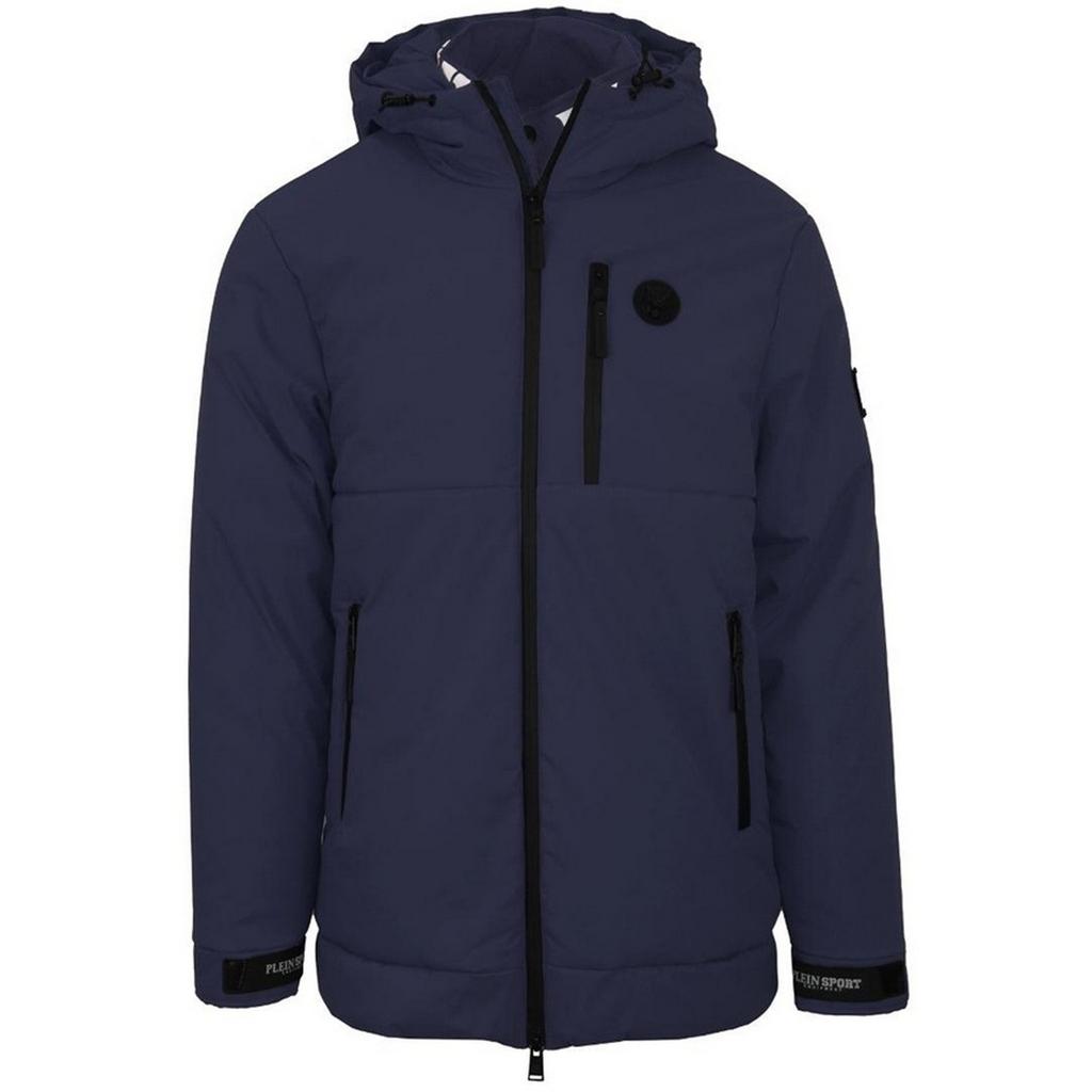 Plein Sport Men's Circular Logo Padded Jacket