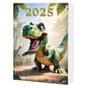 2025 Dinosaur Jule Nedtellingskalender Høytids Adventskalender med Samleobjekter Hengende Pynt Dinosaur Bokstav Akryl Flat Anheng Sett