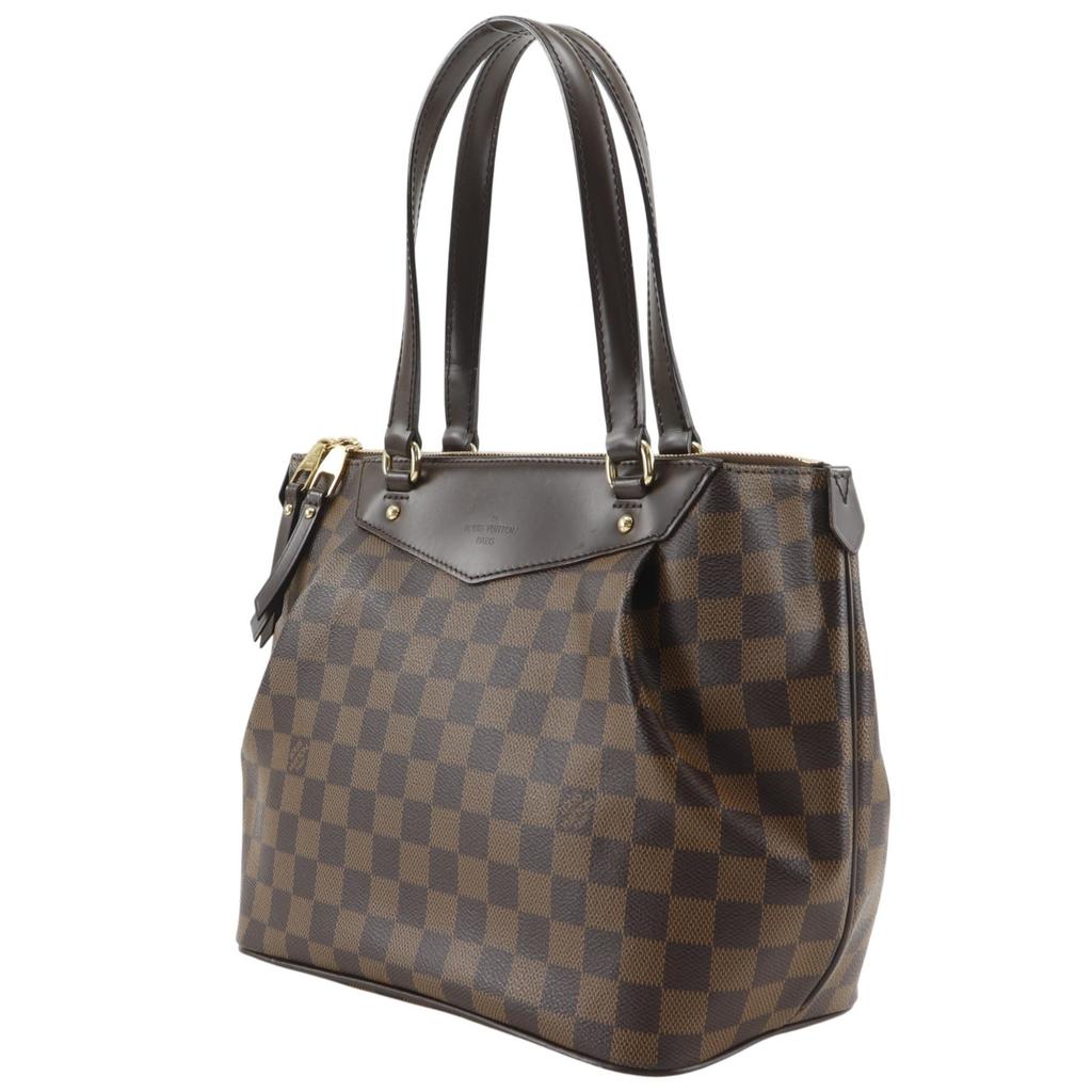 Louis Vuitton Westminster PM Tote Bag N41102 Brown Damier Canvas Women Used