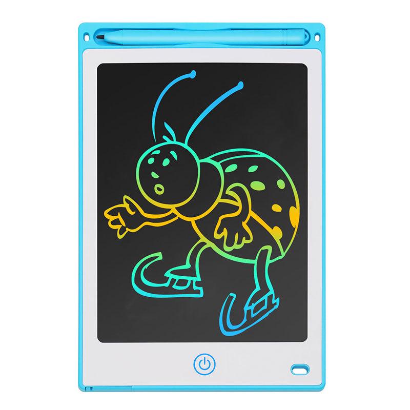 

ЖК-планшет для рисования с очисткой одним касанием - Защищающая глаза доска для рисования для детей, Доступен в размерах 8,5, 10 и 12 дюймов.