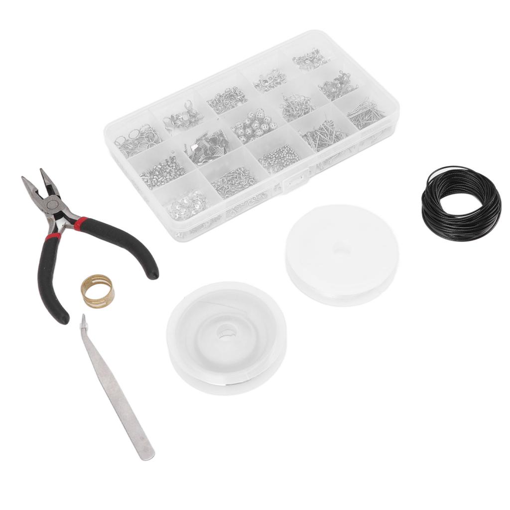 Jewelery Craft Set Transparent Box Jewelery Suppliy Kite Accessories Lobster Clasp for Jewelry Making