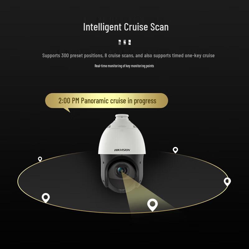 Hikvision 4MP 2K Outdoor PTZ IP Camera