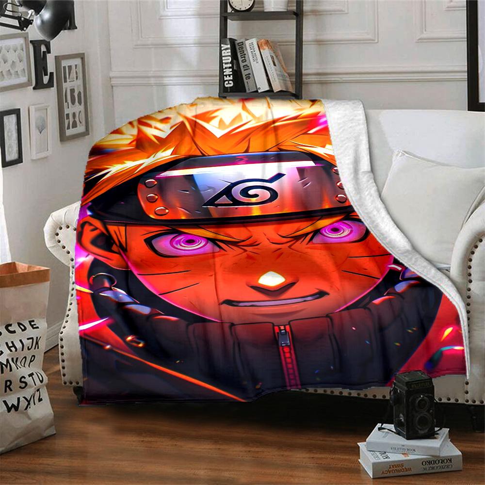 Naruto Blanket Durable Comfort Great for Sofa Livingroom Picnics for All Occasions Warmthful Decor Birthday Christmas Gift Blanket