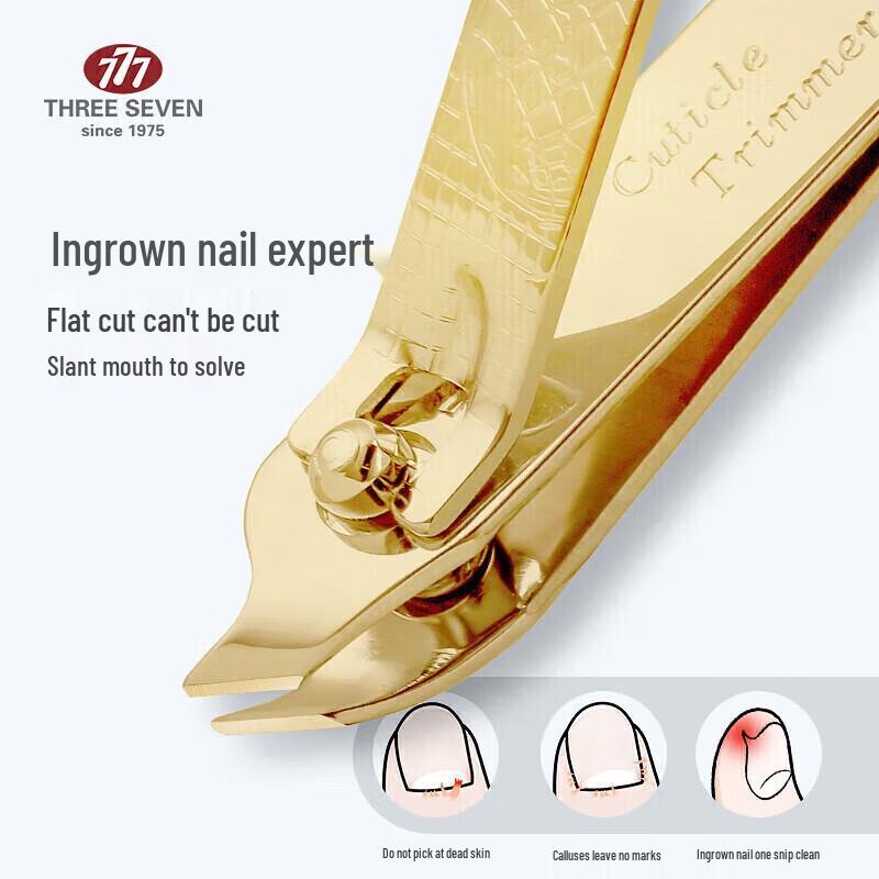 777 THREE SEVEN Carbon Steel Nail Clipper