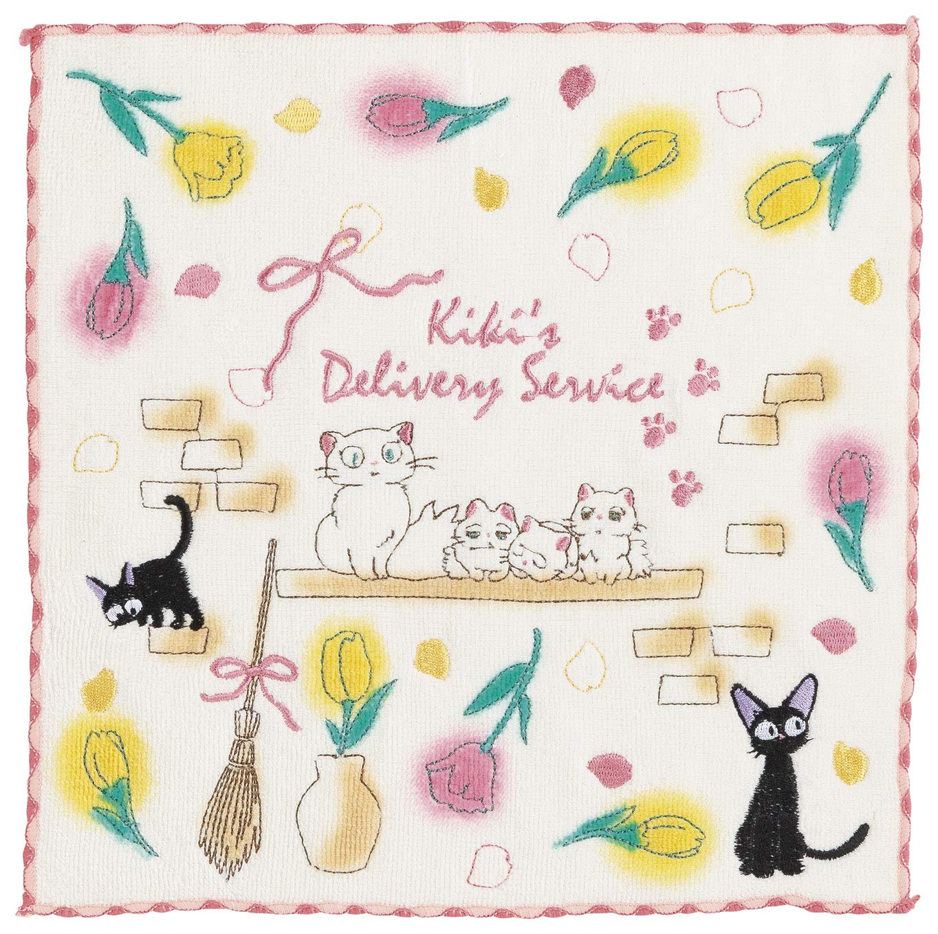 

Полотенце для рук Marushin Ghibli Delivery Service Jiji 25 x 25 см Все отдыхают, хлопок 1005036500 Kiki s 100%