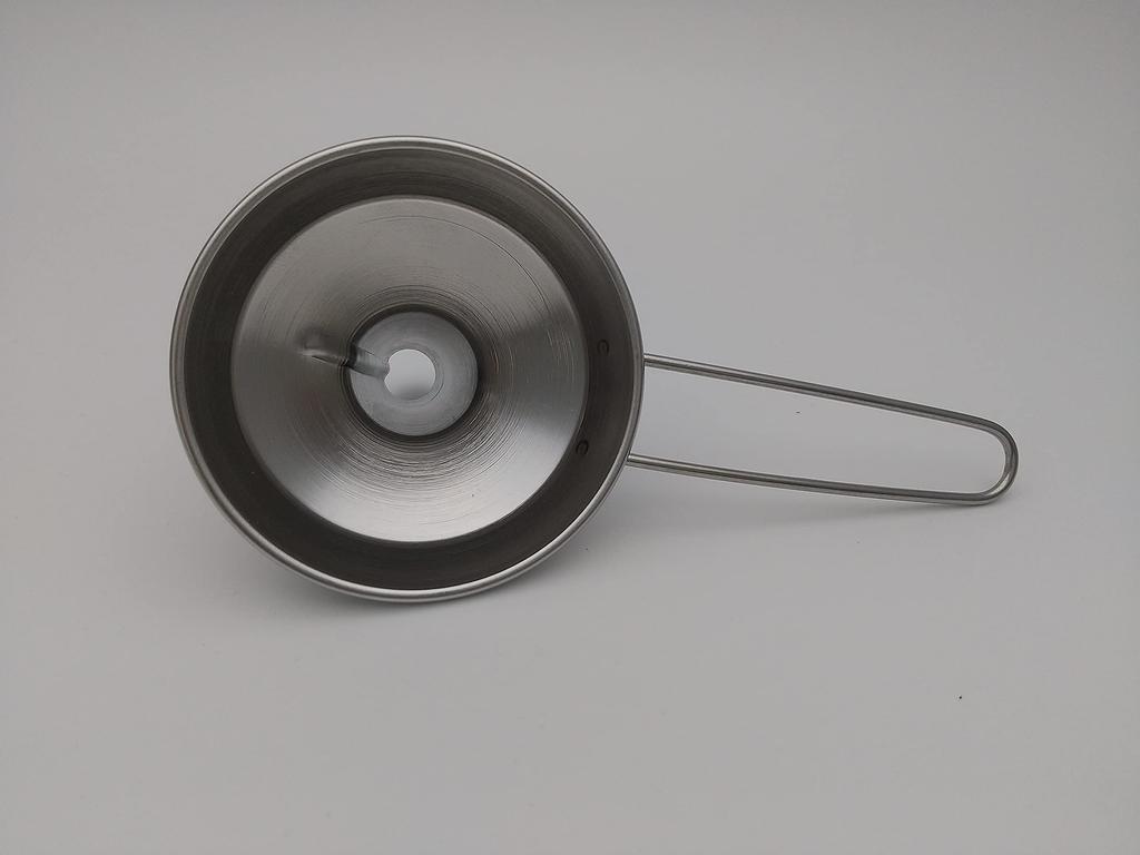 Okabe Tableware Manufacturing To Stainless Steel Funnel with Co. (TE TE) 18-8 Handle, 6.2cm
