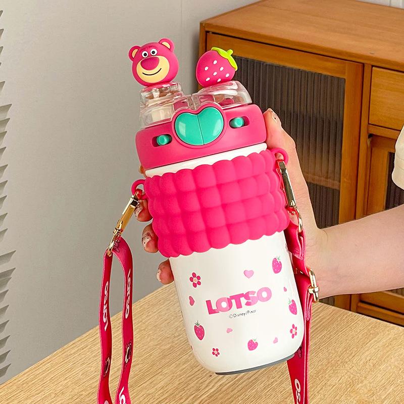 Ultraman children s thermal insulation water cup for school boys cup cute kindergarten with straw kettle primary school students Single cup