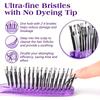 WANMEI Premium Head Massager Anti-static Scalp Brush Hair Massager Shampoo Brush Wet Plastic Detangling Brush Hair Cleaning Comb