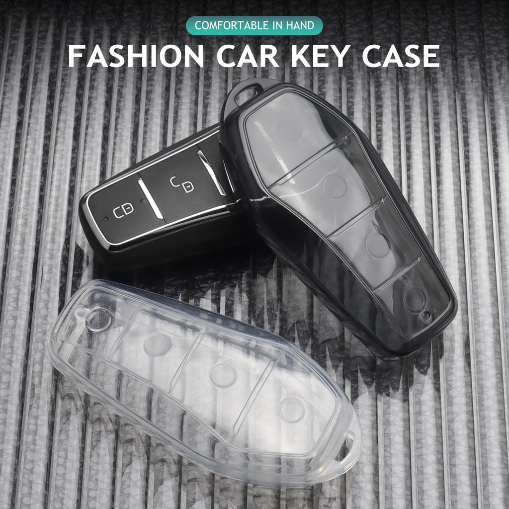 Tpu Car Key Case For Byd Atto 3 Seal U Dm I Song Plus Dolphin Ev Han Tang Dm Qin Plusdmi Key Cover Shell Car Accessories