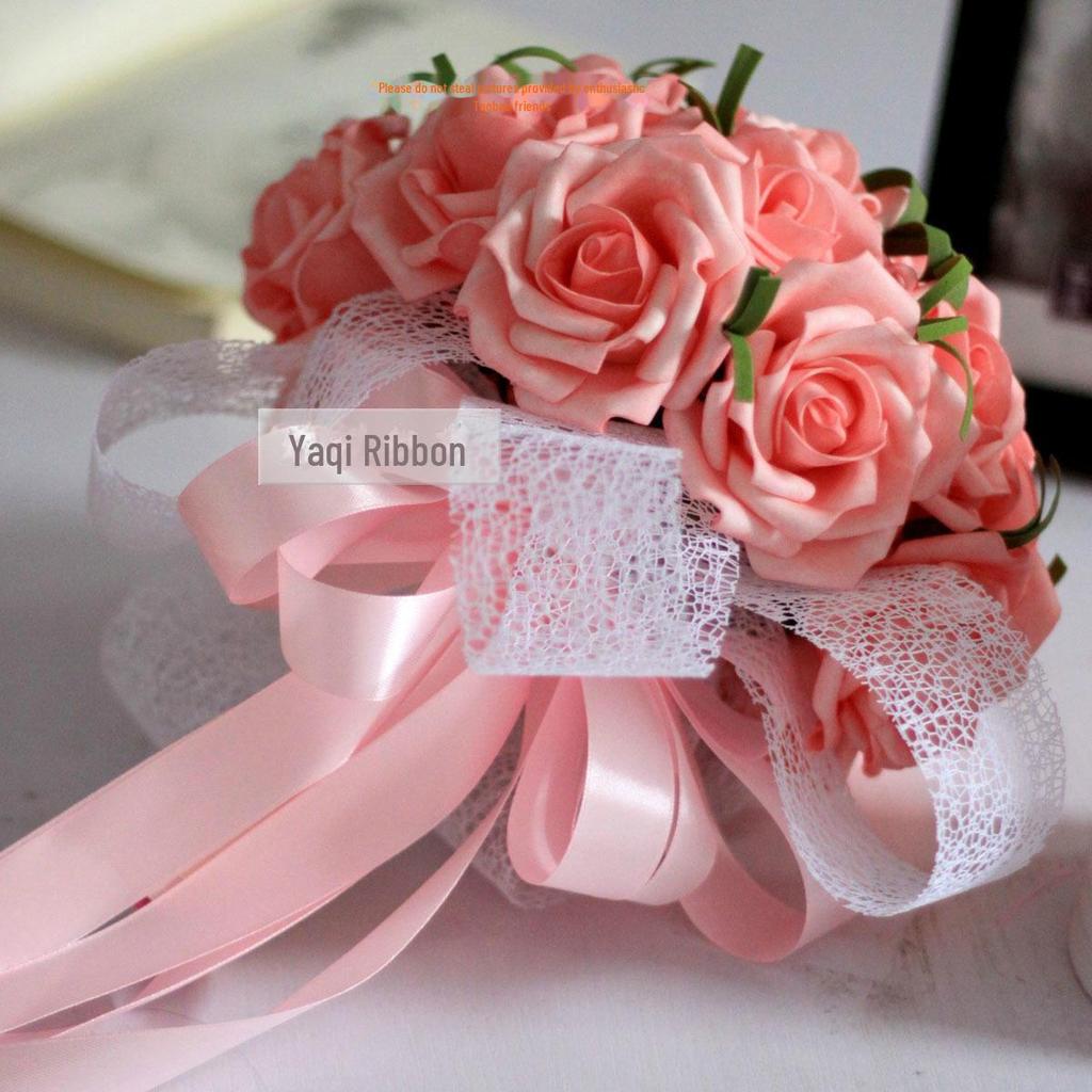 Red Satin Ribbon - 2cm Wide, 22 Meters Long, for Baking and Crafts