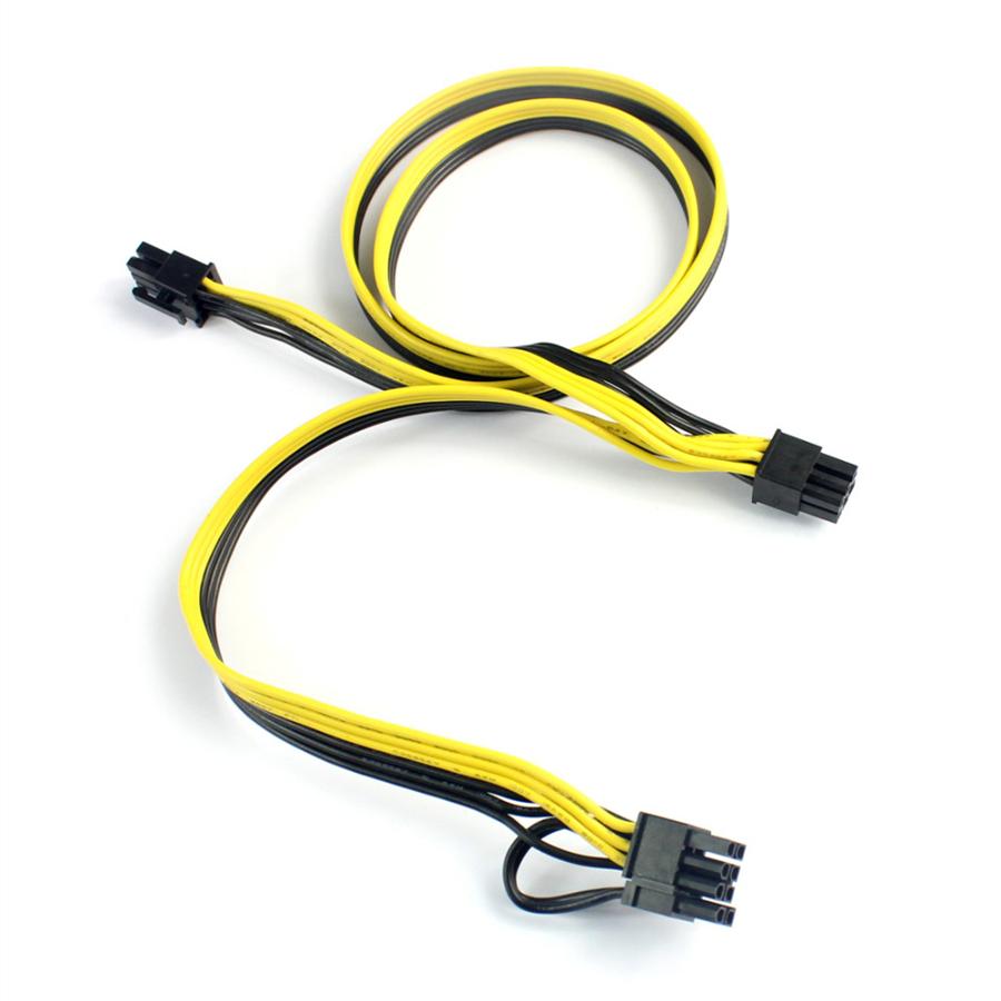 5Pcs Modular PSU Power Supply Cables PCI e 6pin to PCI-e 8 pin +6pin PCI Cables