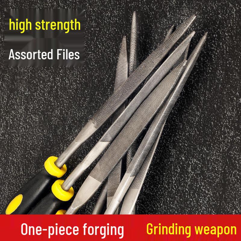 Assorted Mini Rasp and File Set for Woodworking and Metalwork