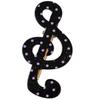 Stylish Striped Star Musical Note Resin Hair Clip For Women Girls Fashion Accessories