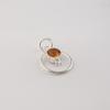 Citrine Gemstone 925 Sterling Silver Necklace Partywear Pendant 1.2" Handmade Gift For Her PP-68-11