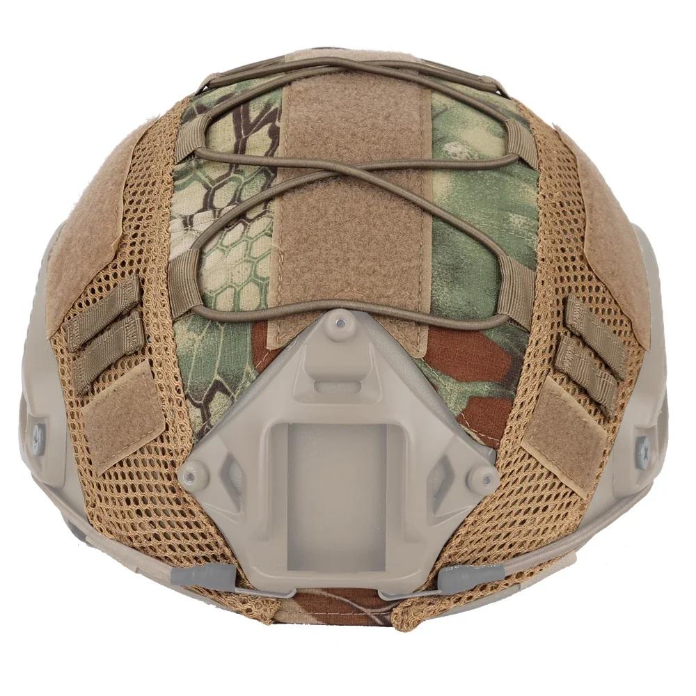 Sport Helmet Cover Hunting Shooting Airsoft Helmet Cover Mesh Paintball Helmet Cover for Ops-Core PJ/BJ/MH Fast Helmet Cover