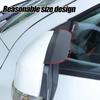 Upgrade Snap-In Car Rearview Mirror Rain Eyebrow Visor Carbon Fiber Auto Rearview Side Snow Sun Visor Rain Cover Car Accessories