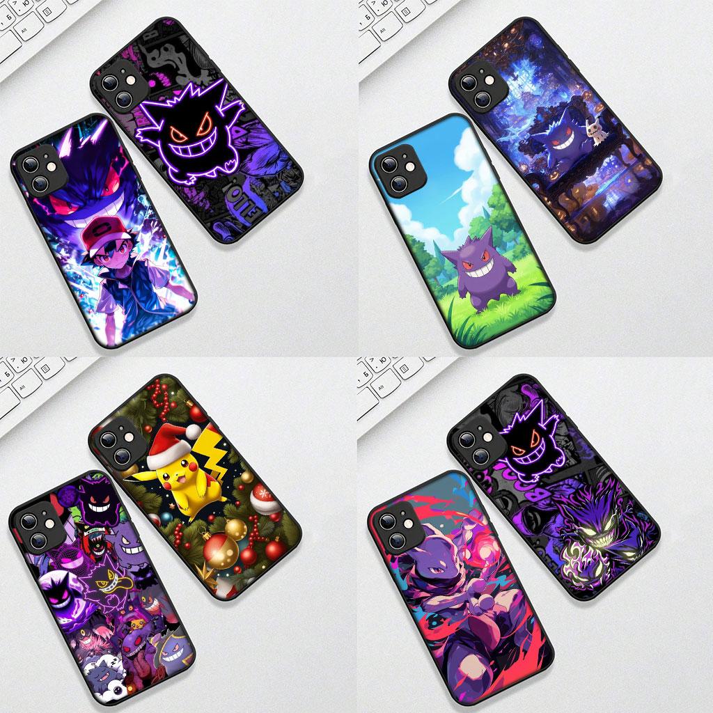 Cover for Motorola Moto Edge 50 30 Fusion 40 NEO Ultra Pro E14 G20 E15 G35 G84 G13 G53 Case P-Pikachus P-Pokemons GO Gengar