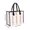 Strawberry Pattern Tote Bag Large Capacity Casual Handbag for Daily Shopping Commute
