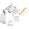 Ochranný podvozok z nehrdzavejúcej ocele s 8mm konektorom pre RC auto AXIAL SCX10 III AXI03007