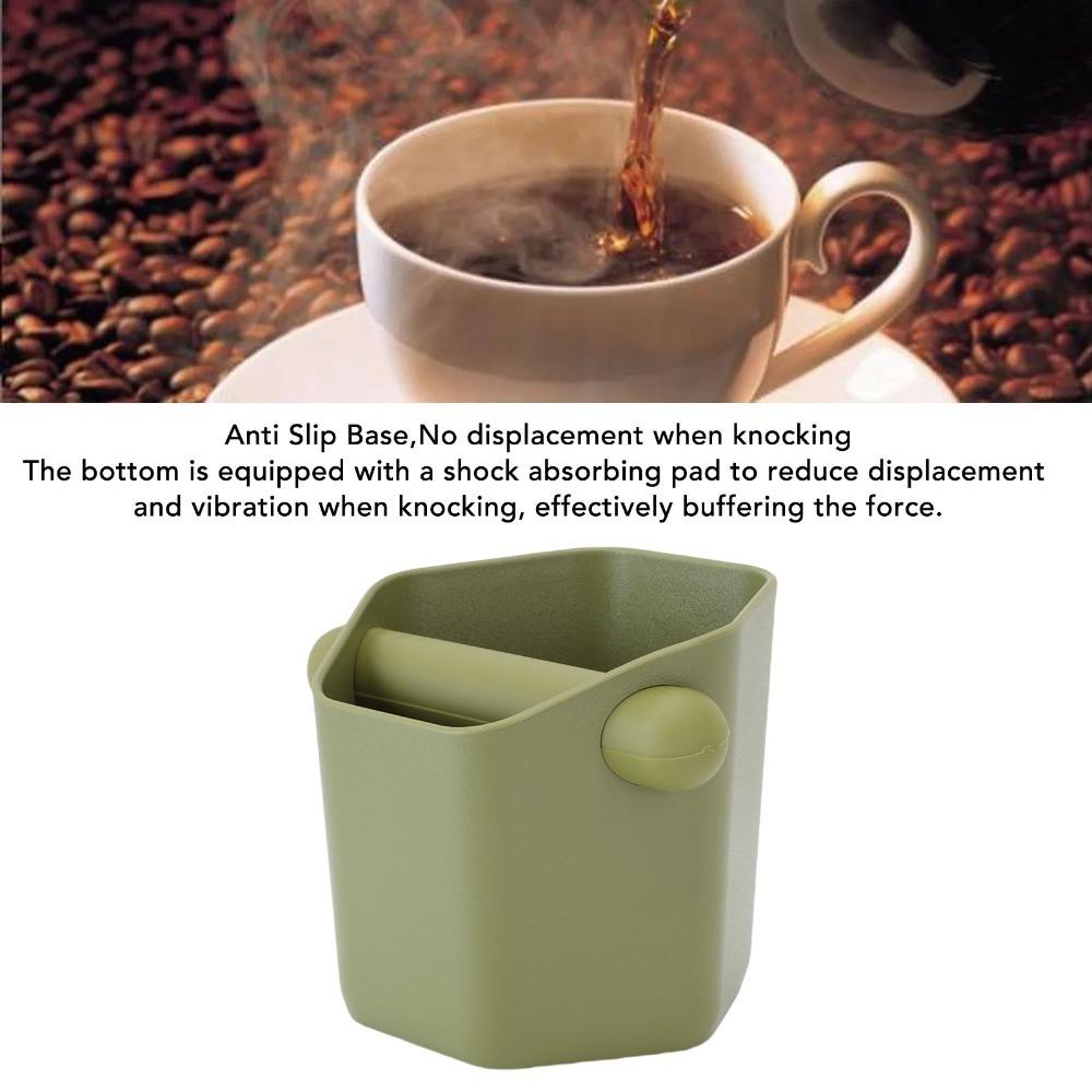 Hexagonal Prism Shape Coffee Knock Box ABS Material Mini Knock Box Coffee Accessory