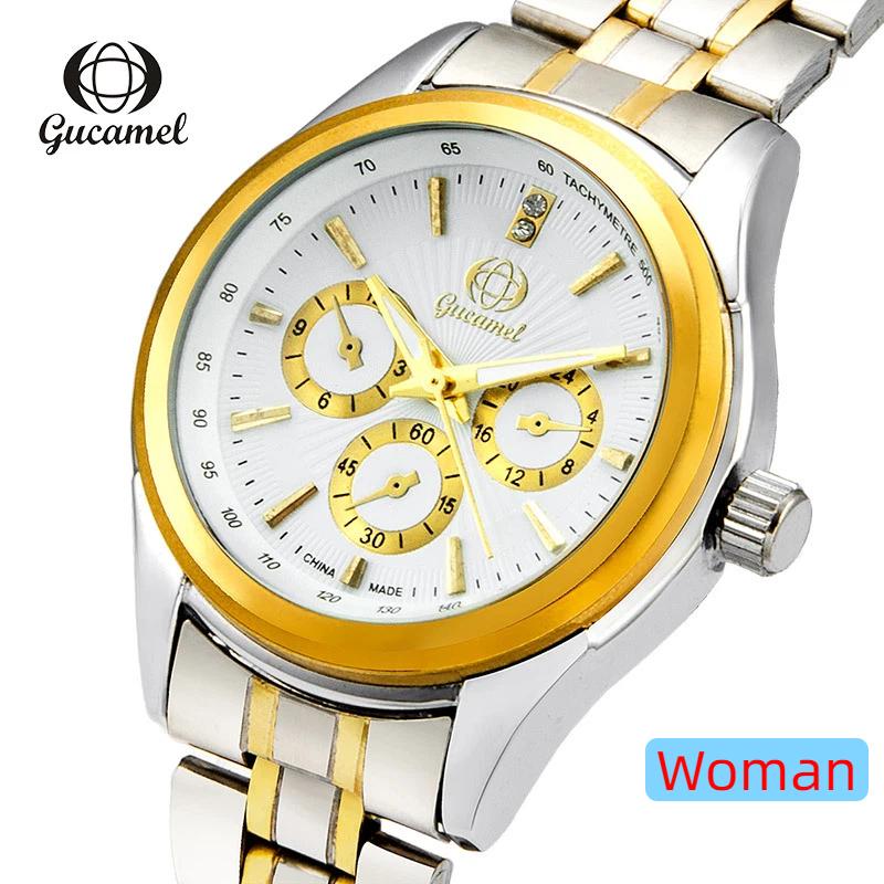 New Top Brand Fashion Couple Watch Korean Fashion Quartz Men's and Women's Couple Watch