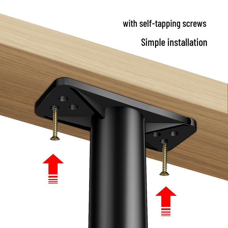 Adjustable Bed Support Leg and Crossbeam Bracket