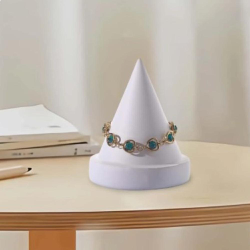 Kreativer Armband-Präsentationsständer Kegelform Uhren-Präsentationshalter Langlebiges Armreif-Aufbewahrungsgestell Kette