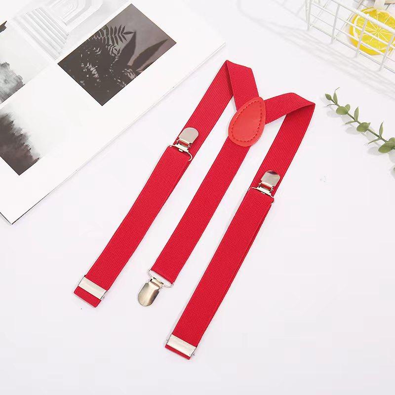 Direkter Erwachsener Einfarbiger Strapsgürtel, Universell für Männer und Frauen, Drei-Clip-Riemen, Elastischer Gummiband-Clip.