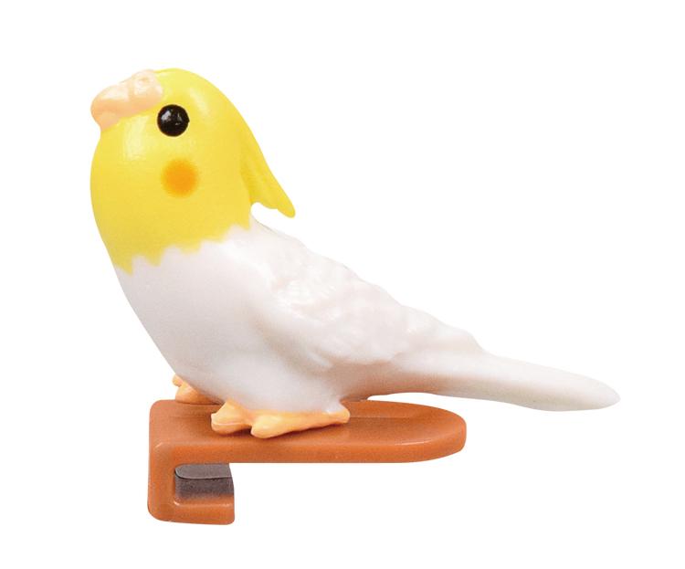 Tarlin capsule toys cute kawaii Parakeet instant Noodle Clip Budgerigar Cockatiel long tail feathers pet birds parrots figures