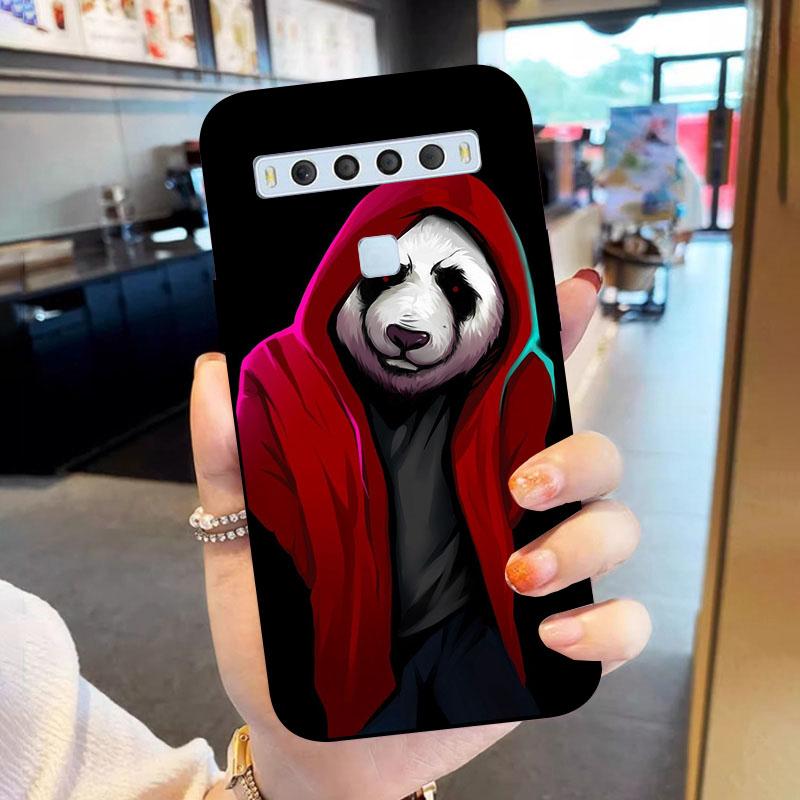 For TCL 10L Case T770H T770B Back Cover For TCL 10 Lite Case Coque Shockproof Soft TPU Silicone Phone Case 10 L 10Lite Fundas